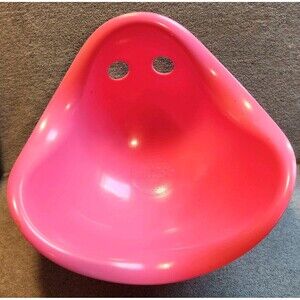 Bilibo Pink Seat Spinning Rocking Sensory Seat Autism Special Needs Toy Used